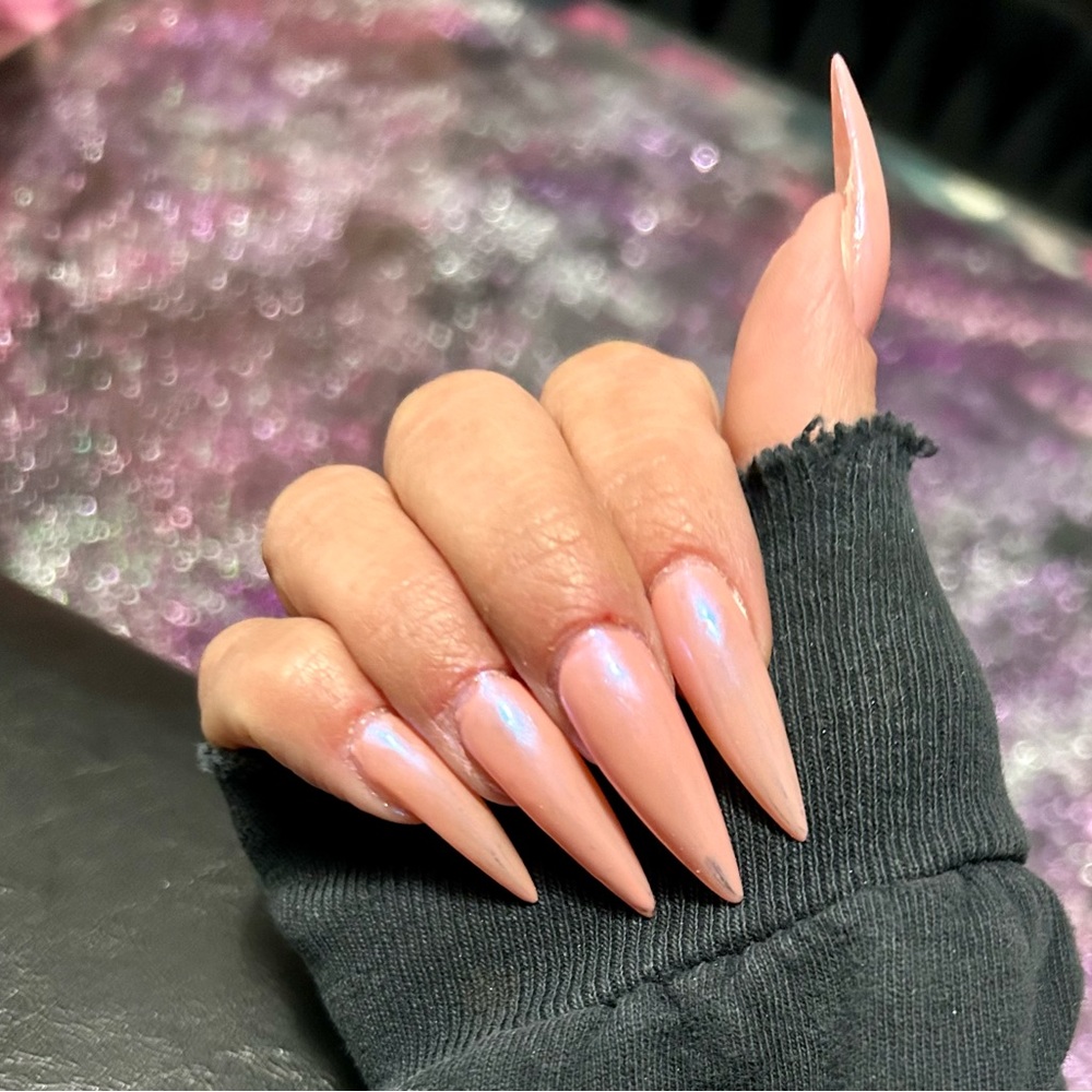 Cosmo Pink Custom Press-On Nails